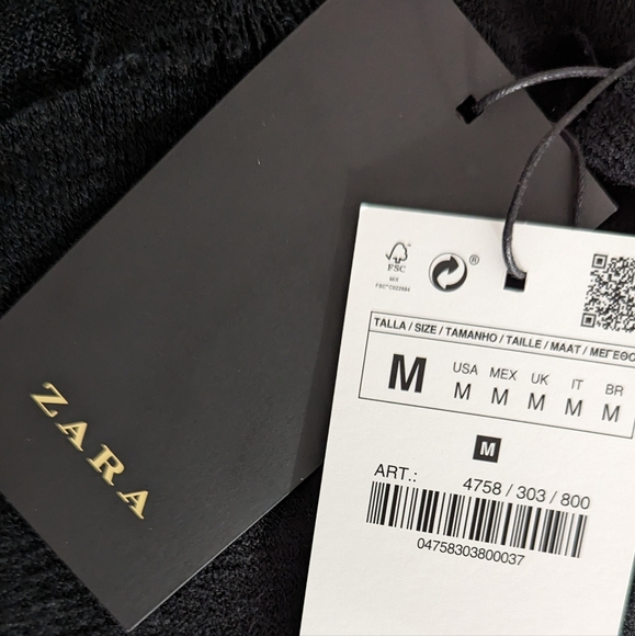 Zara KNIT Scarf - Picture 5 of 5